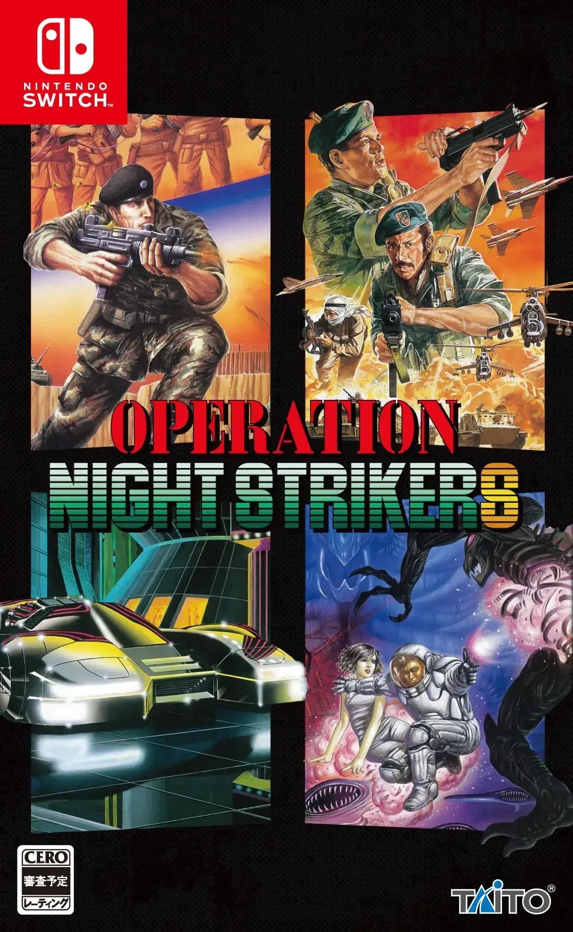 Taito Operation Night Strikers Nintendo Switch Game