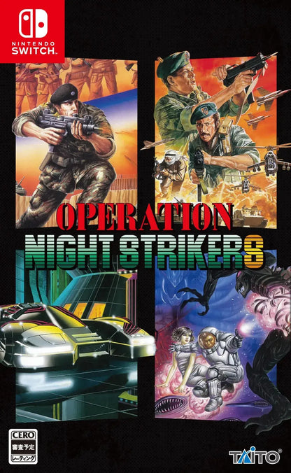 Taito Operation Night Strikers Nintendo Switch Game