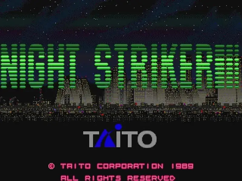Taito Operation Night Strikers Nintendo Switch Game