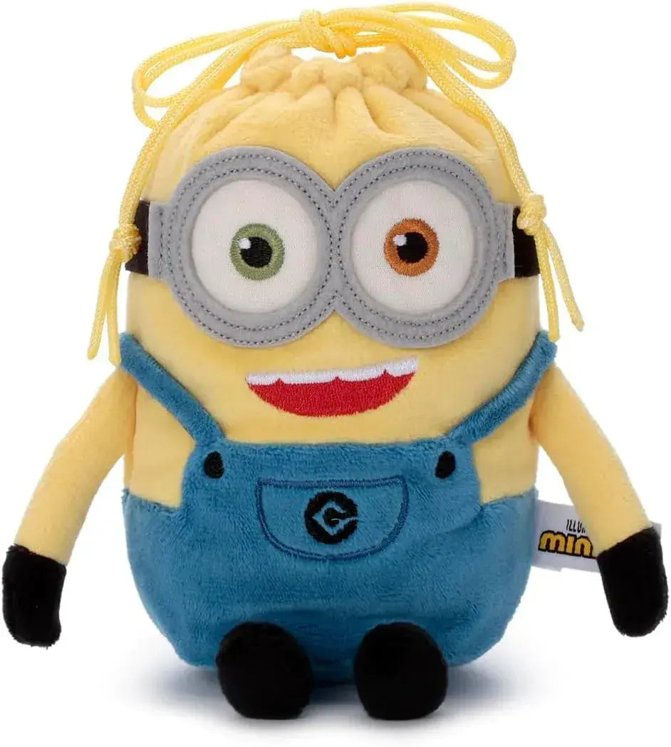 Takara Tomy Arts Minions Bob Plush Drawstring Pouch 17cm