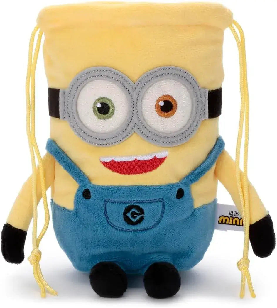 Takara Tomy Arts Minions Bob Plush Drawstring Pouch 17cm
