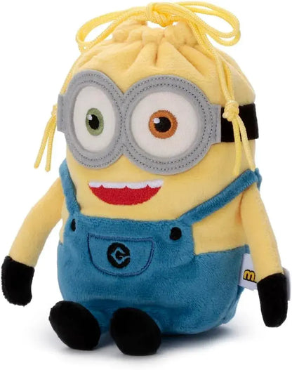 Takara Tomy Arts Minions Bob Plush Drawstring Pouch 17cm
