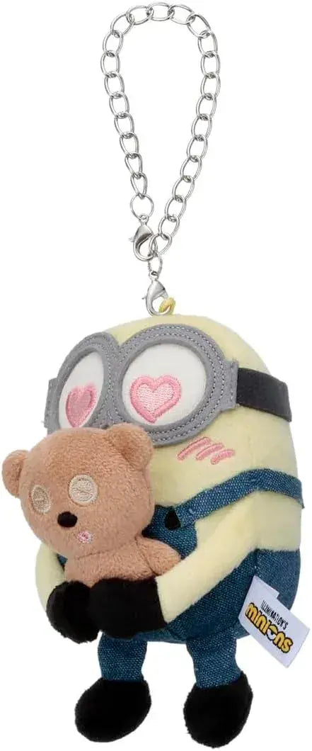 Takara Tomy Arts Minions Bob Tim Chain Strap Mascot 12cm