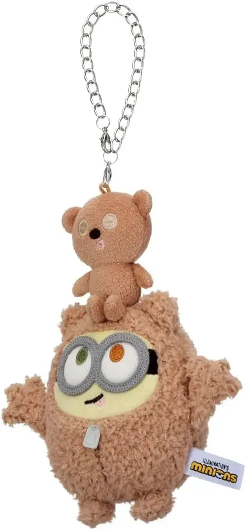 Takara Tomy Arts Minions Bob Tim Chain Strap Mascot 17cm