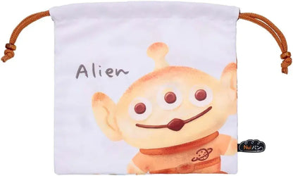 Takara Tomy Arts Pixar Character Drawstring Bag Bread Pizza