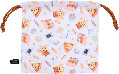 Takara Tomy Arts Pixar Character Drawstring Bag Bread Pizza