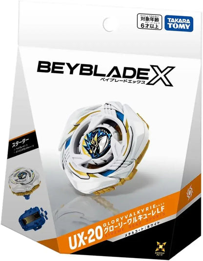 Takara Tomy Beyblade X UX20 Starter Glory Valkyrie LF