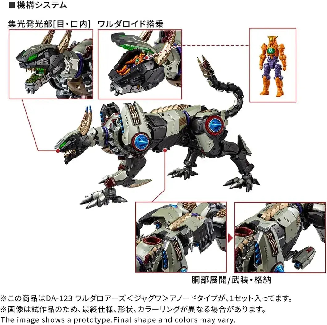 Takara Tomy Diaclone DA123 Warda Loars Anode Type Figure