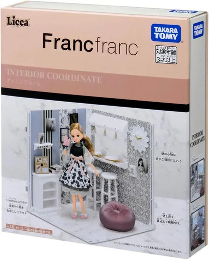 Takara Tomy Licca-chan Interior Coordination Dining Room Playset
