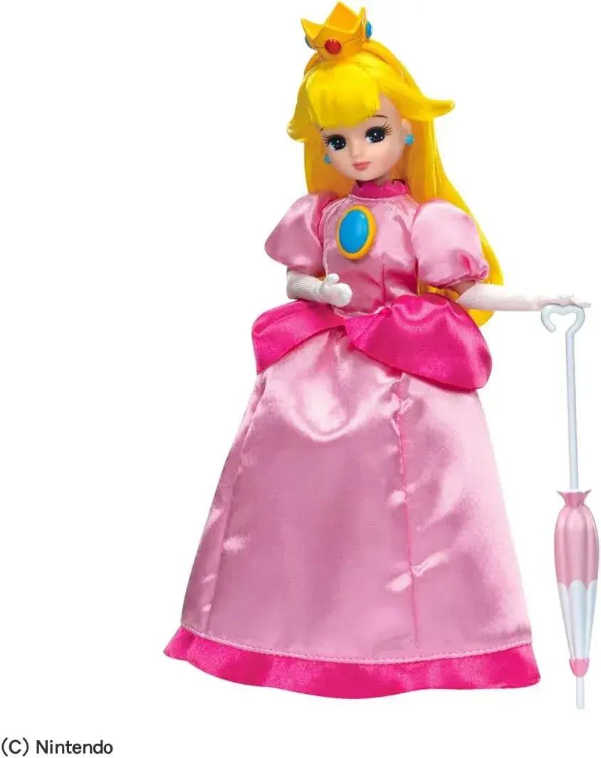 Takara Tomy Licca chan Princess Peach Dress Doll Pretend Play