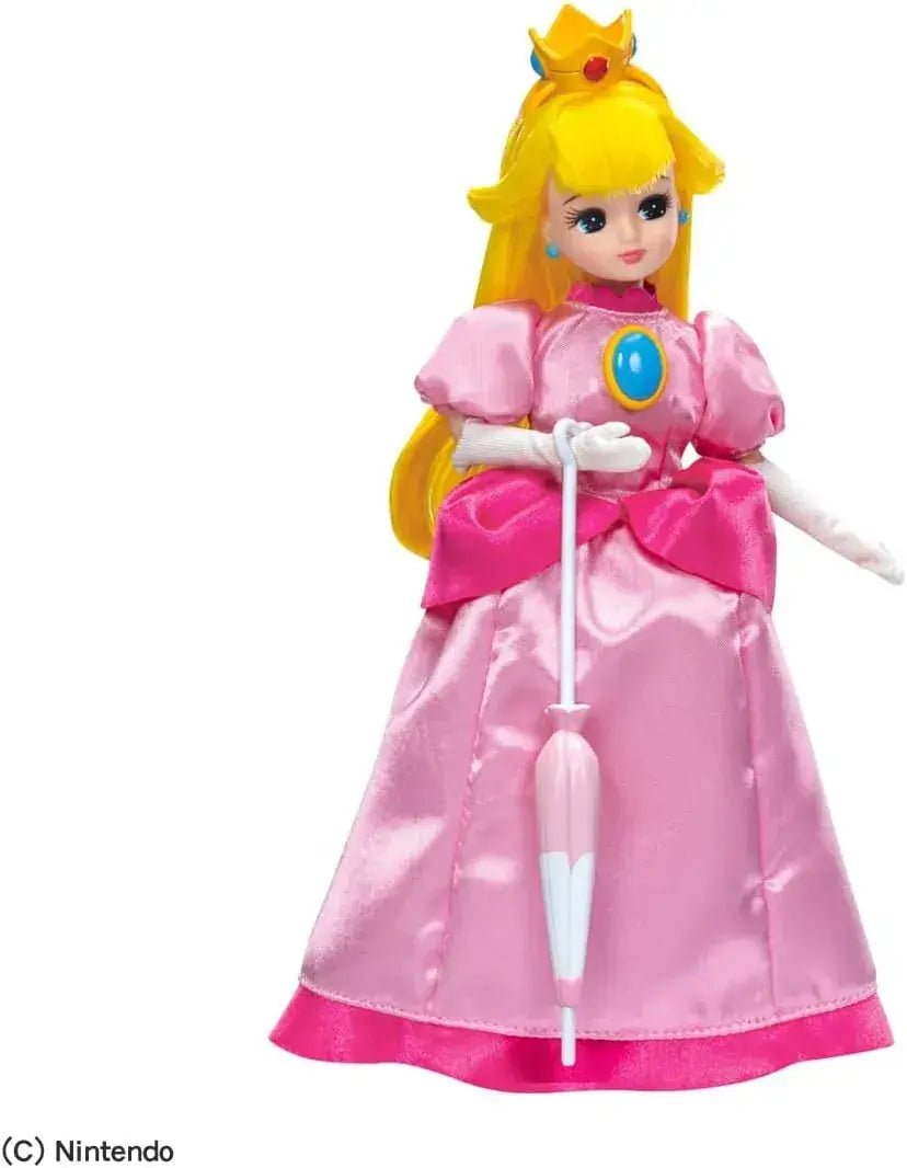 Takara Tomy Licca chan Princess Peach Dress Doll Pretend Play
