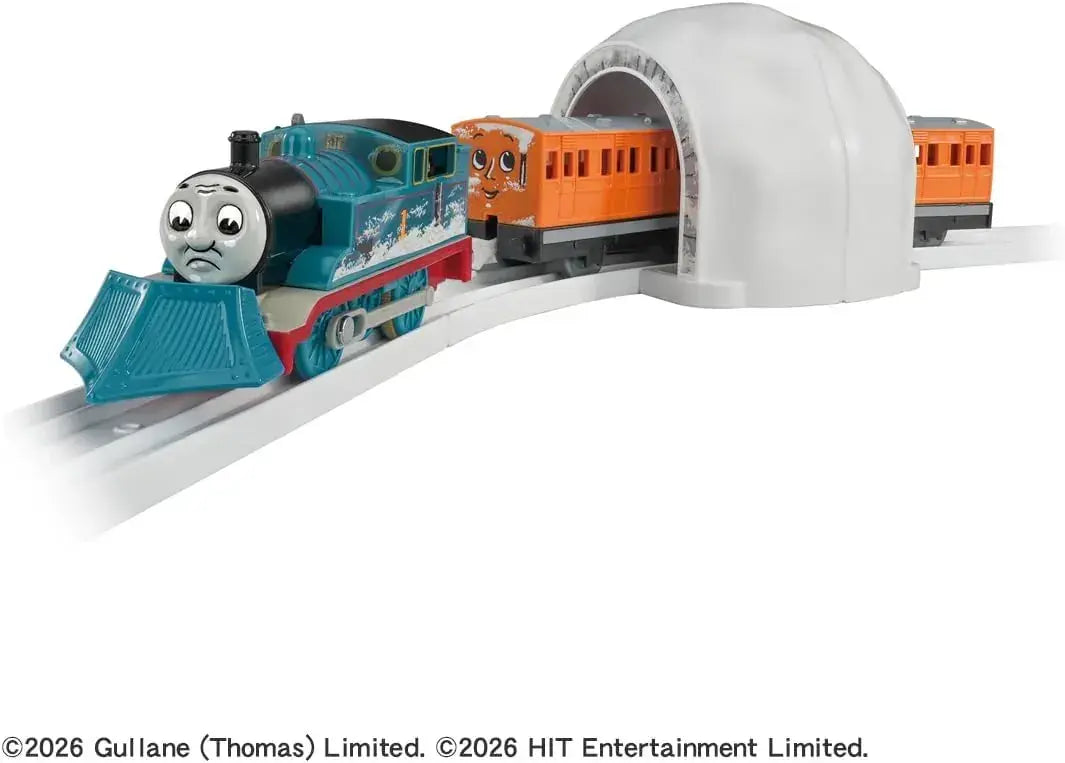 Takara Tomy Plarail Thomas Snow Plow Train Set