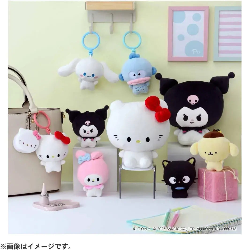 Takara Tomy Puni Comi Choco Cat Punishy Key Chain 17 cm