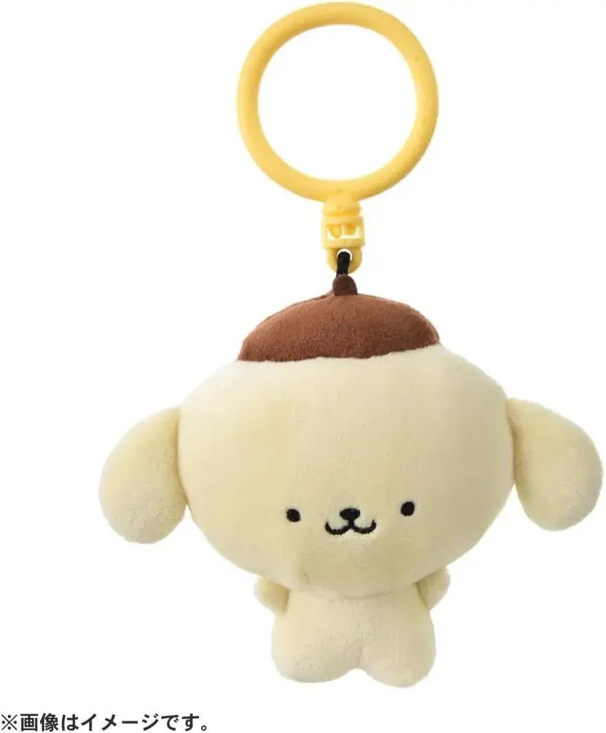Takara Tomy Puni Comi Pompom Pudding Keychain 6.7 Inch Plush