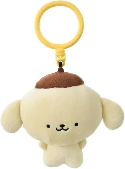 Takara Tomy Puni Comi Pompom Pudding Keychain 6.7 Inch Plush