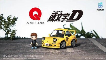 Takara Tomy QV 06 Initial D Mazda RX 7 FD3S