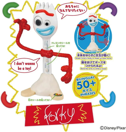 Takara Tomy Toy Story Forky Real Size Talking Figure