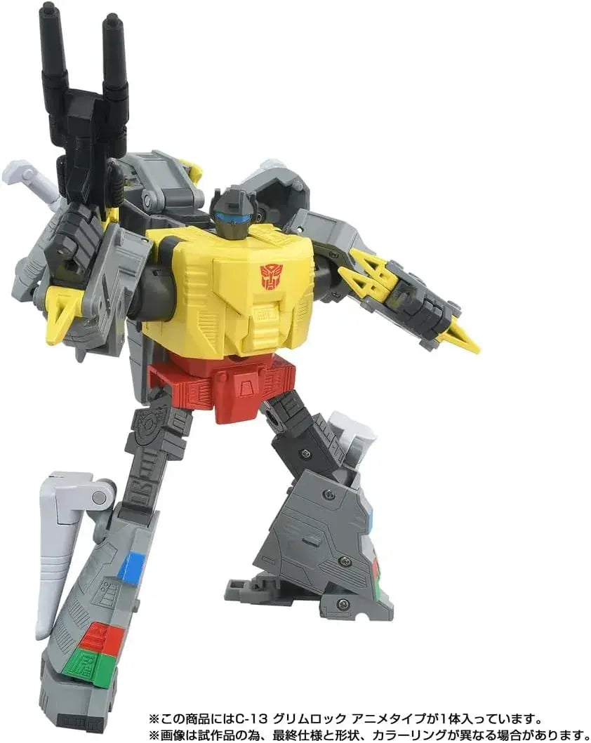 Takara Tomy Transformers Missing Link C-13 Grimlock Anime Figure