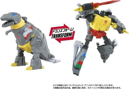 Takara Tomy Transformers Missing Link C-13 Grimlock Anime Figure