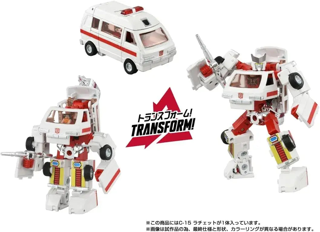 Takara Tomy Transformers Missing Link C15 Ratchet Figure