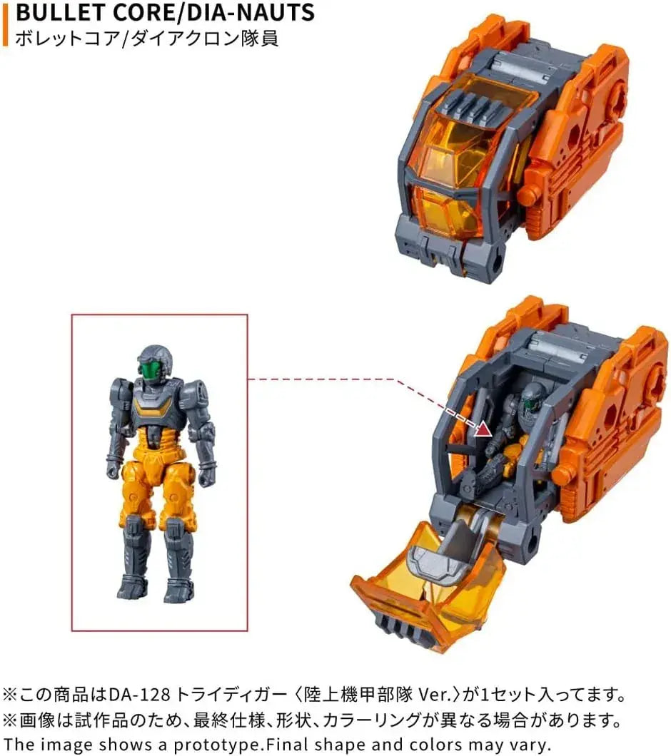 Takara Tomy TSPARK Diacron DA128 Tridigger Action Figure
