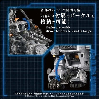 Takara Tomy Zoids AZ17 Ultrasaurus Color Coded Plastic Kit