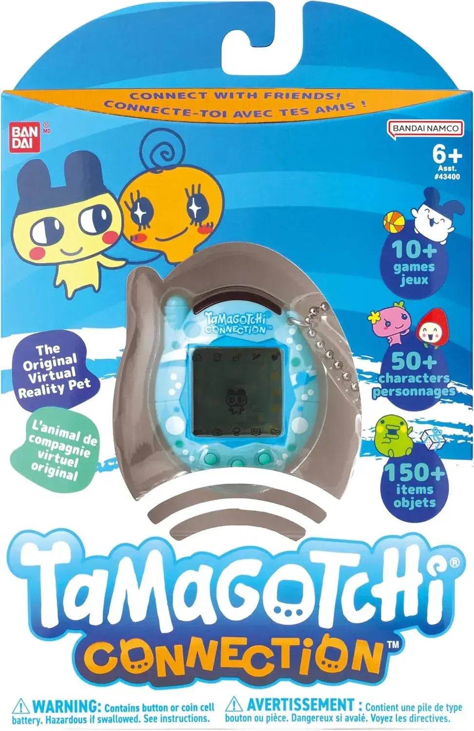 Tamagotchi Connection Bubble Virtual Pet Digital Game Toy