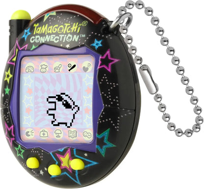Tamagotchi Connection Neon Star Virtual Pet Toy Digital Game