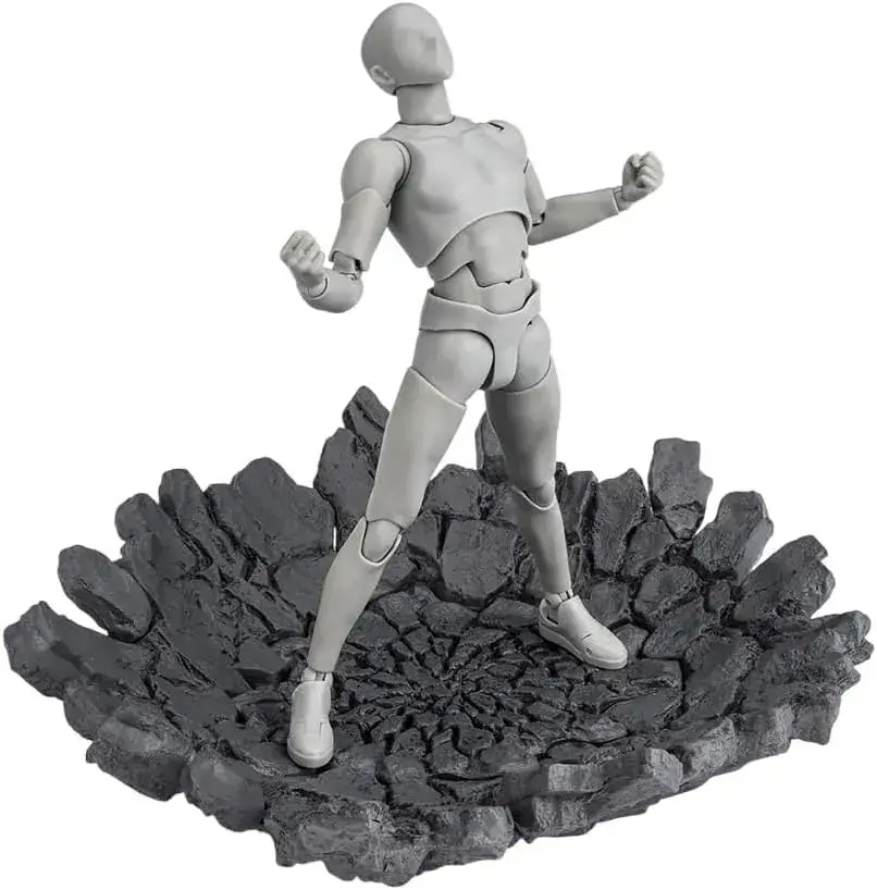 Tamashii Nations Effect Impact Gray Pre Painted ABS Figure