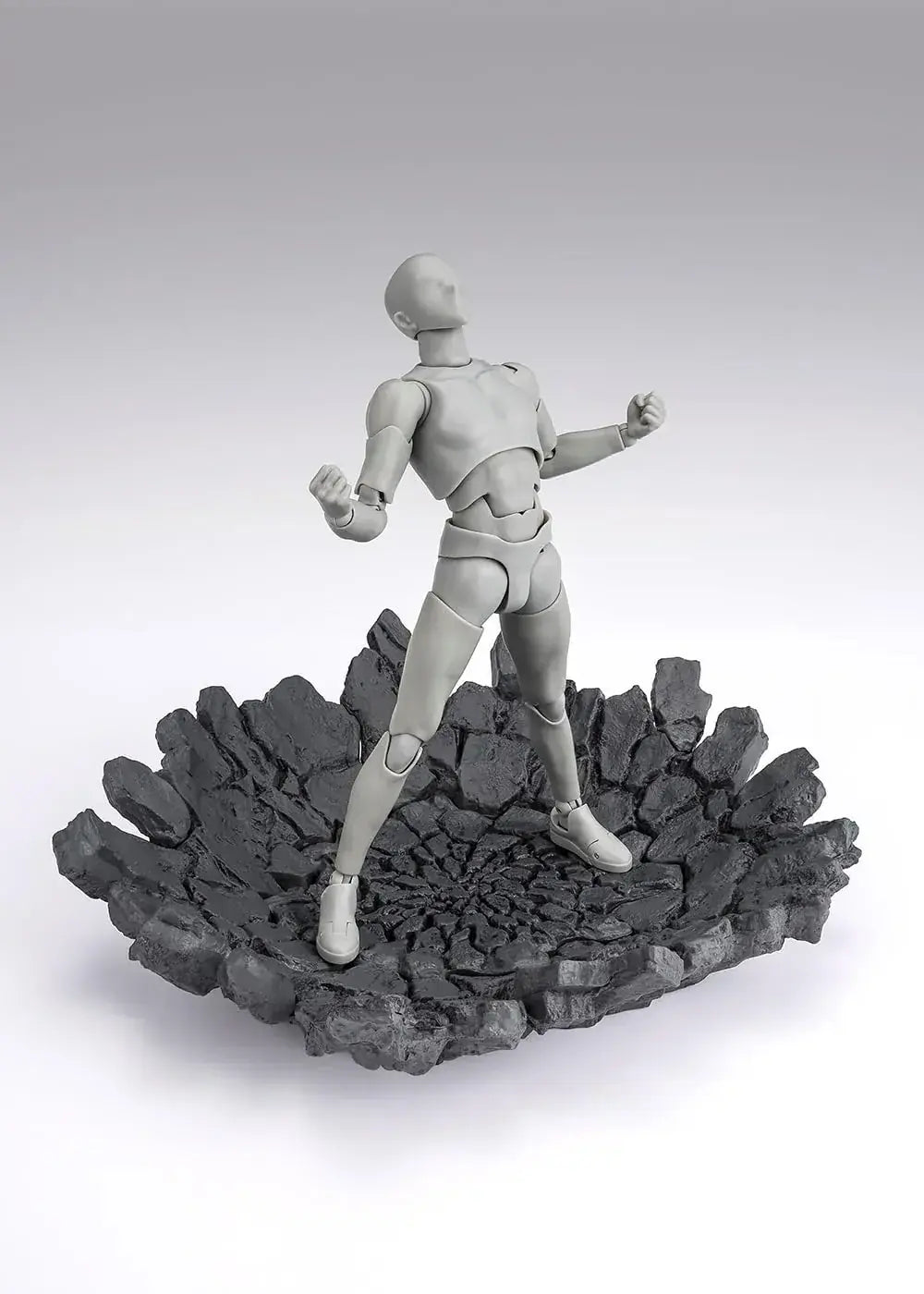 Tamashii Nations Effect Impact Gray Pre Painted ABS Figure
