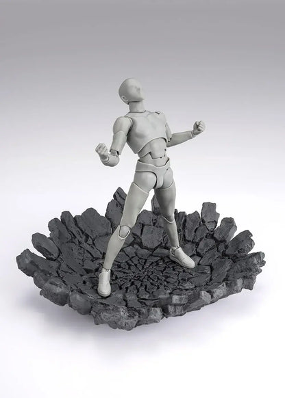Tamashii Nations Effect Impact Gray Pre Painted ABS Figure