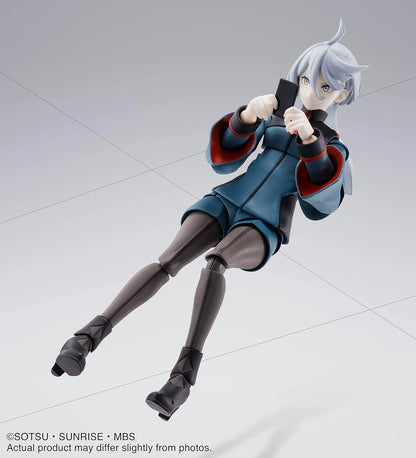 Tamashii Nations Gundam Mercury Witch Miolinerren Blanc Figure