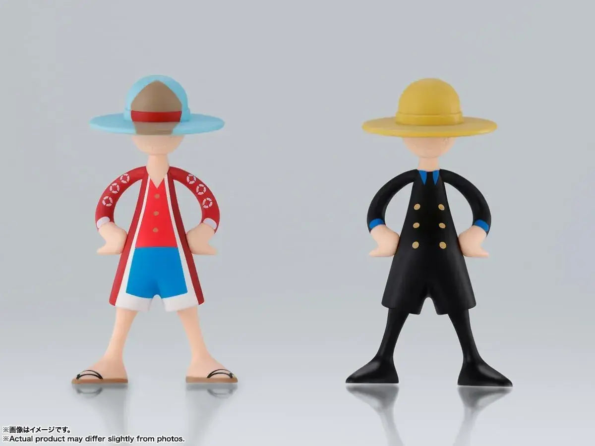 Tamashii Nations Luffys One Piece Figure ABS Prepainted