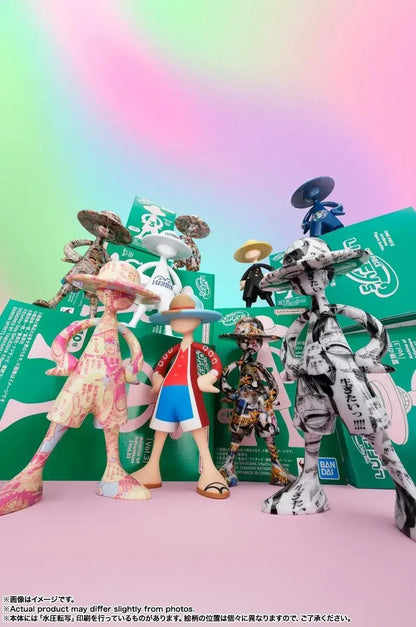 Tamashii Nations Luffys One Piece Figure ABS Prepainted
