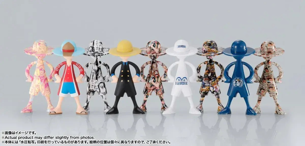 Tamashii Nations Luffys One Piece Figure ABS Prepainted
