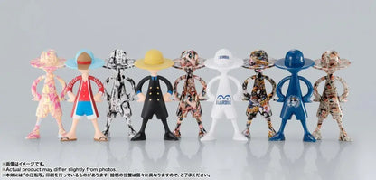 Tamashii Nations Luffys One Piece Figure ABS Prepainted
