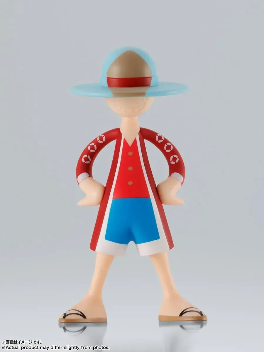 Tamashii Nations Luffys One Piece Figure ABS Prepainted