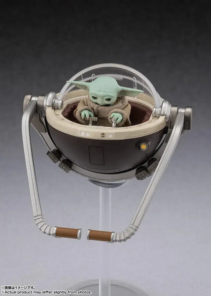 TAMASHII NATIONS Mandalorian and Grogu Action Figure 5.9in
