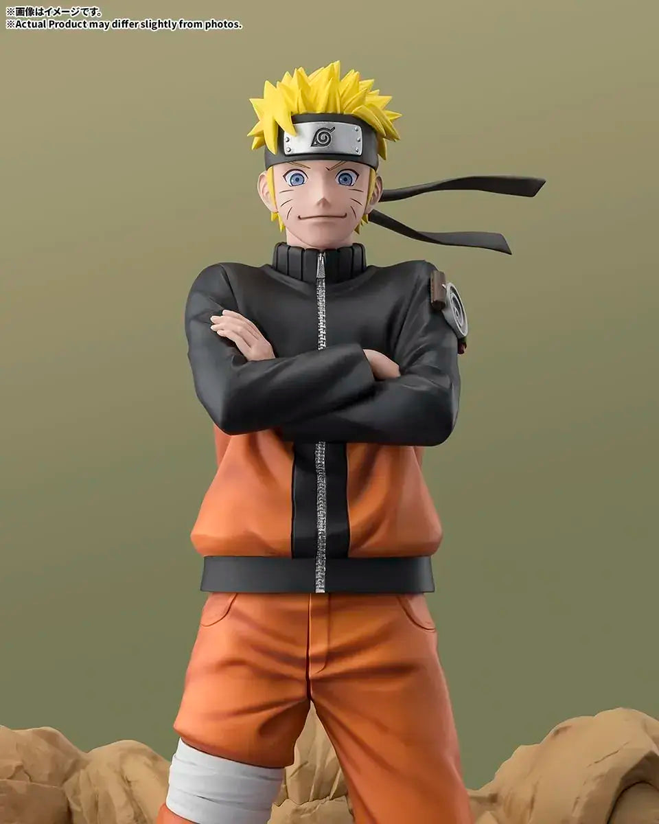 Tamashii Nations Naruto Shippuden Uzumaki Naruto Figure PVC ABS