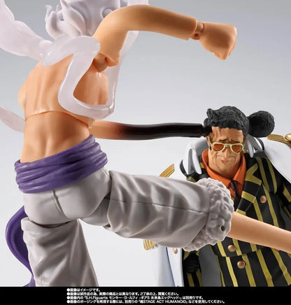 Tamashii Nations One Piece Borsalino Egghead Figure PVC ABS