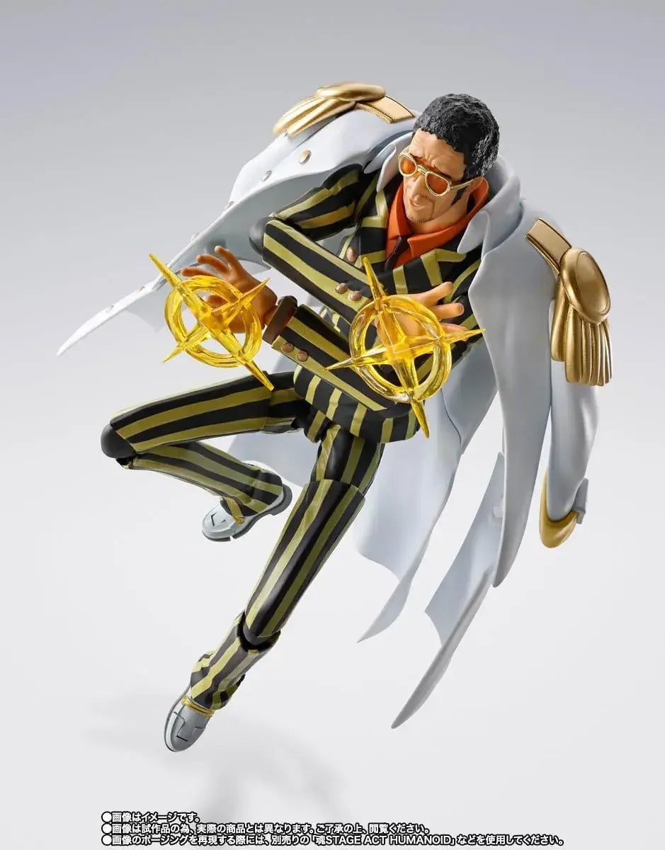 Tamashii Nations One Piece Borsalino Egghead Figure PVC ABS