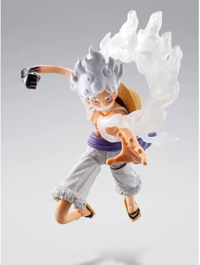Tamashii Nations One Piece Luffy Gear 5 Figure PVC ABS