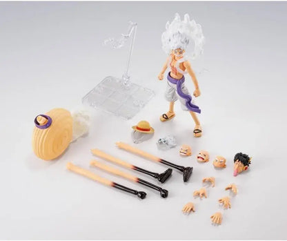 Tamashii Nations One Piece Luffy Gear 5 Figure PVC ABS