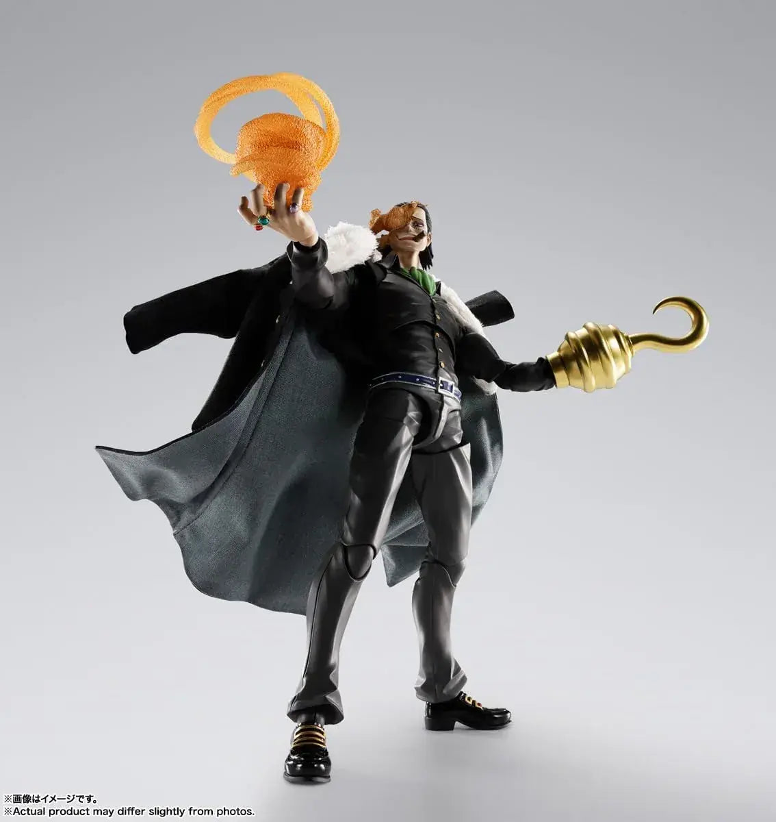 TAMASHII NATIONS One Piece Sir Crocodile Figure PVC ABS
