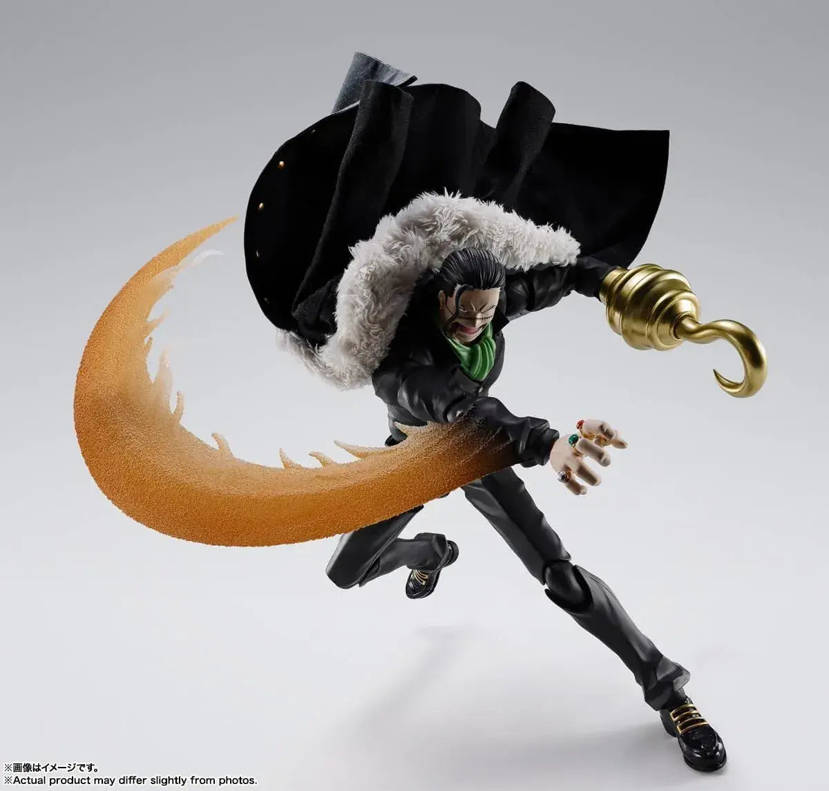 TAMASHII NATIONS One Piece Sir Crocodile Figure PVC ABS