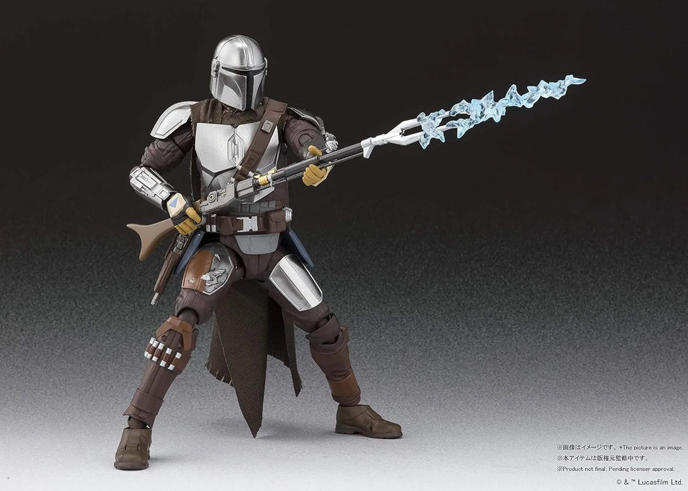 Tamashii Nations S.H. Figuarts Star Wars Mandalorian Beskar Armor Figure 6in