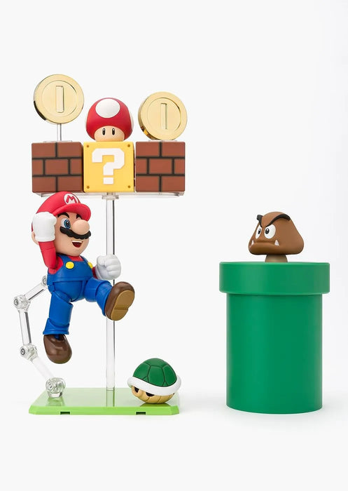 Tamashii Nations S.H. Figuarts Super Mario Play Set ABS PVC Figure