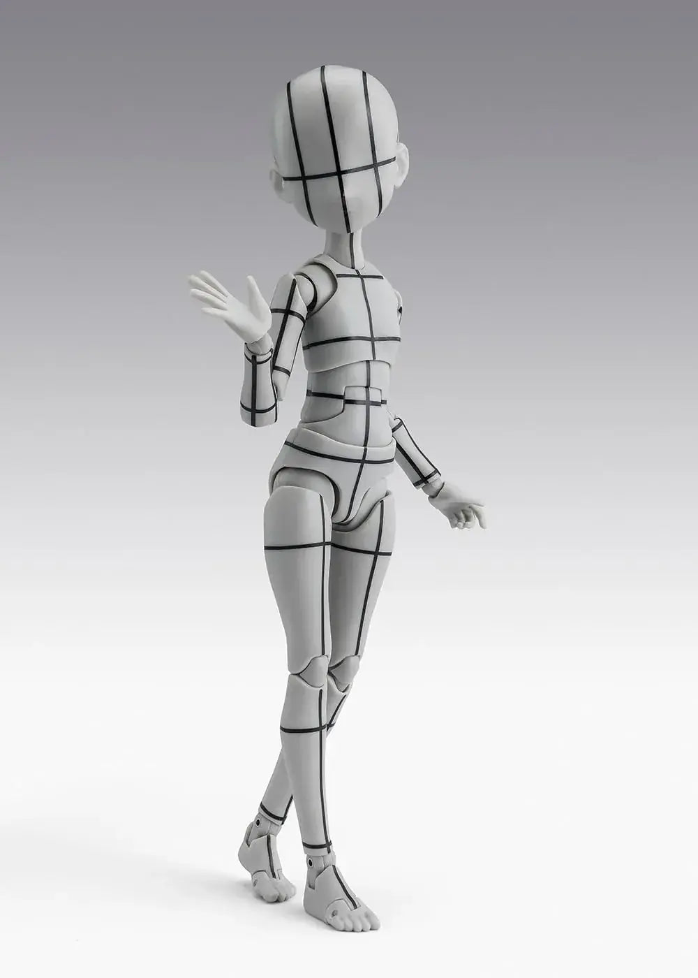 TAMASHII NATIONS SH Figuarts Body Chan Gray Wire Frame
