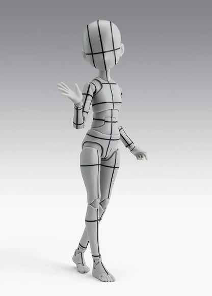 TAMASHII NATIONS SH Figuarts Body Chan Gray Wire Frame
