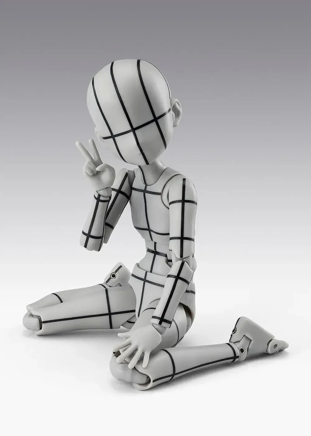 TAMASHII NATIONS SH Figuarts Body Chan Gray Wire Frame

